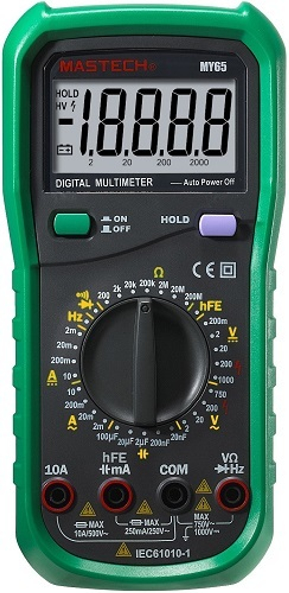 Мультиметр  Mastech 13-2052