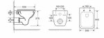 Унитаз с инсталляцией WeltWasser AMBERG 506 + KEHLBACH 004 GL-WT + AMBERG RD-WT