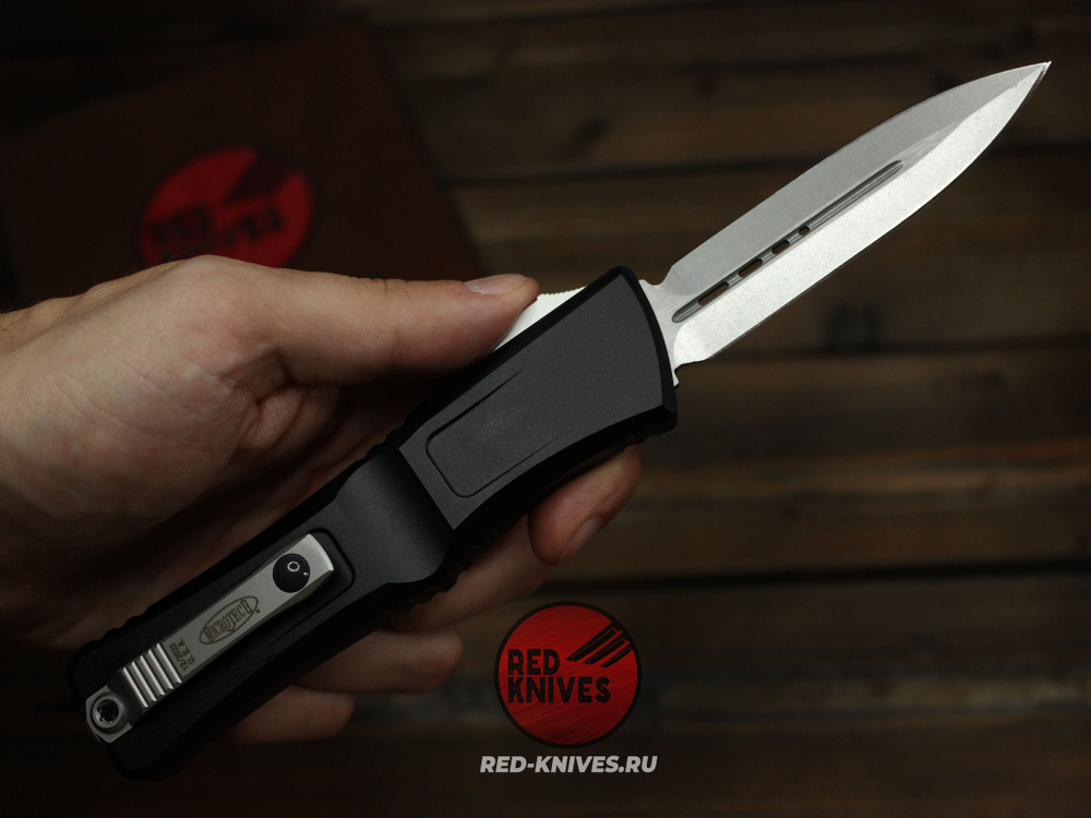 Нож Microtech Troodon 3 D/E - клинок стоунвош МТ14