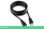 Кабель Cablexpert HDMI CC-HDMI4-10 3.0м, v2.0, 19M/19M черный