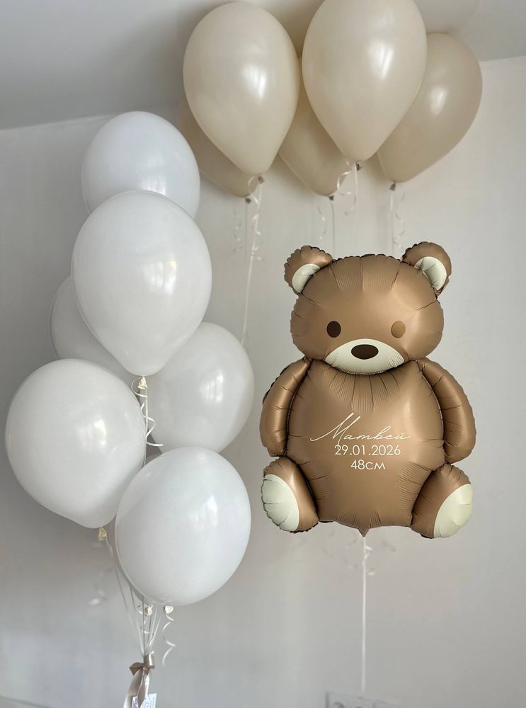 Воздушные гелиевые шарики с доставкой по Хабаровску №4678