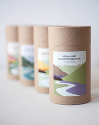 Иван чай со смородиной в подарочном тубусе