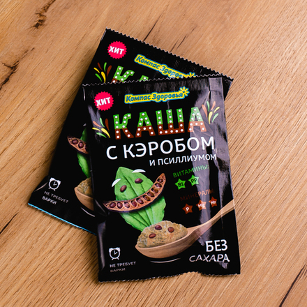 Каша полбянная с кэробом