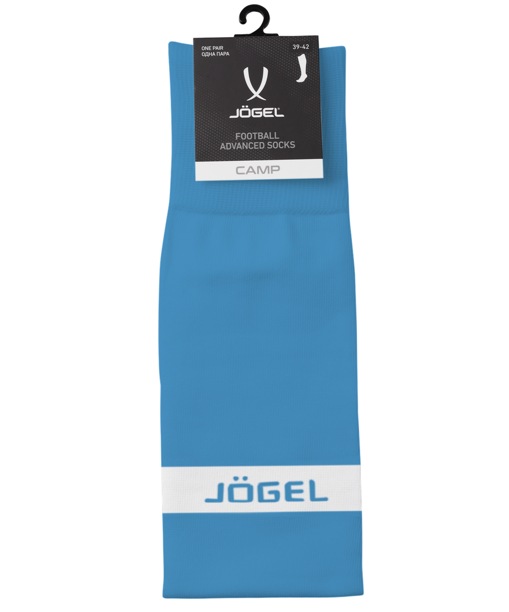 Гетры футбольные CAMP ADVANCED SOCKS, голубой/белый