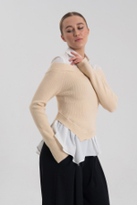 Джемпер с рубашкой J-Clair