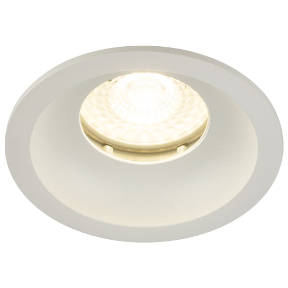 Встраиваемый светильник влагозащищенный ЭРА WR4 SWH MR16/GU5.3 IP44 белый матовый