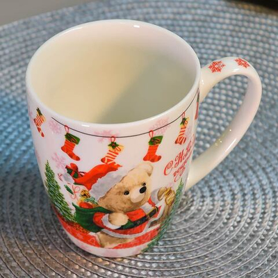 Кружка 360мл Новый год, 7683