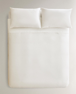 Пододеяльник Zara Home сатин, хлопок 100%, однотонный, 0056/088