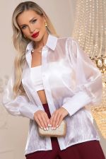 Блуза Вернисаж (белая) Б14318-33М LT Collection