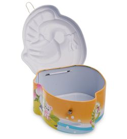 BX- 34/1 Металлическая копилка «Лебедь»