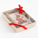 Пряник "Винтаж - клоун в красном"