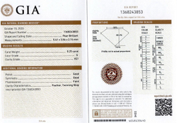 Кольцо с Сапфиром и Бриллиантами, R0020-21/1