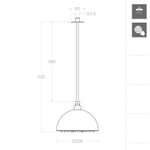 Душ тропический потолочный HYDROTHERAPY RB2V400NC никель