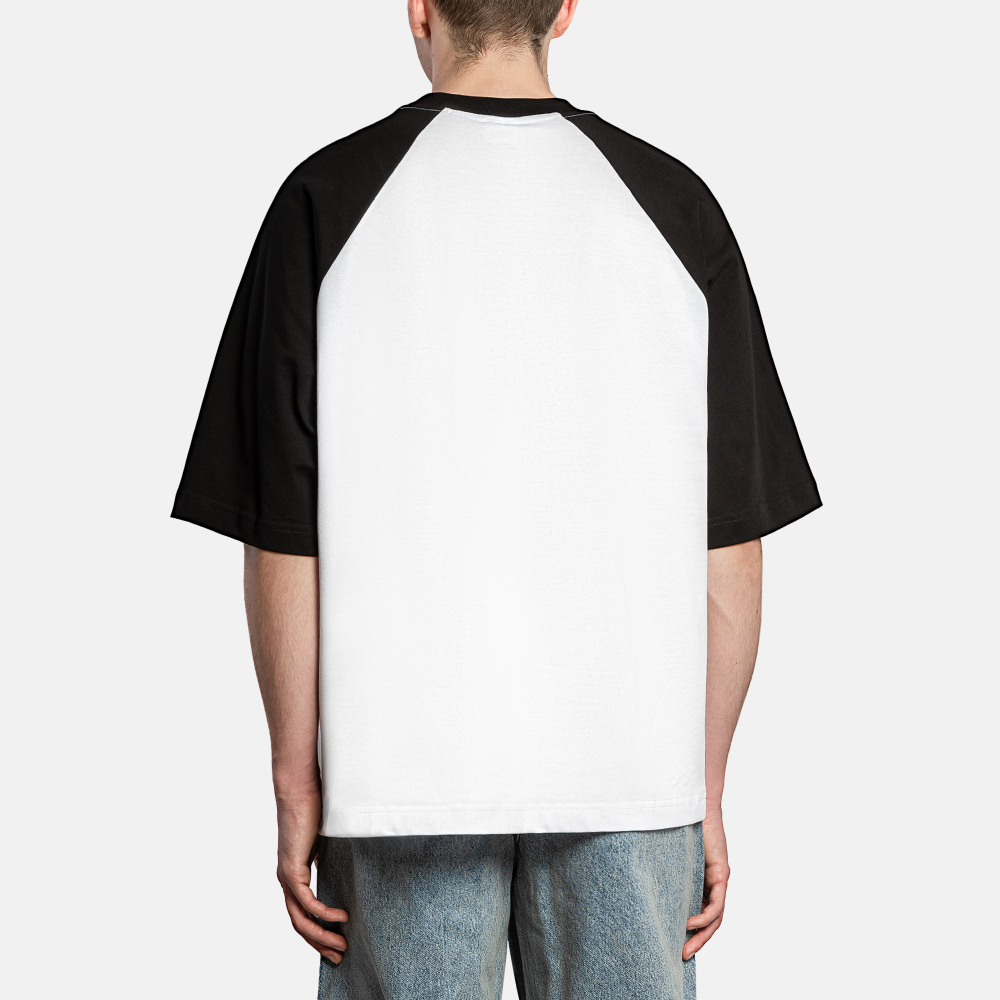 Футболка DARE BSBL HW TEE wht/blk