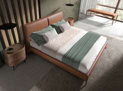 Банкетка 5112/BS19033 из коринчевой экокожи