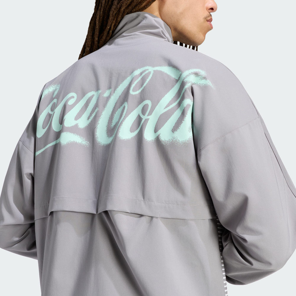 ADIDAS X COCA-COLA Спортивная куртка, серый