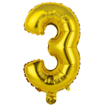 Шар фольгированный Буква З 35 см (Золотой)