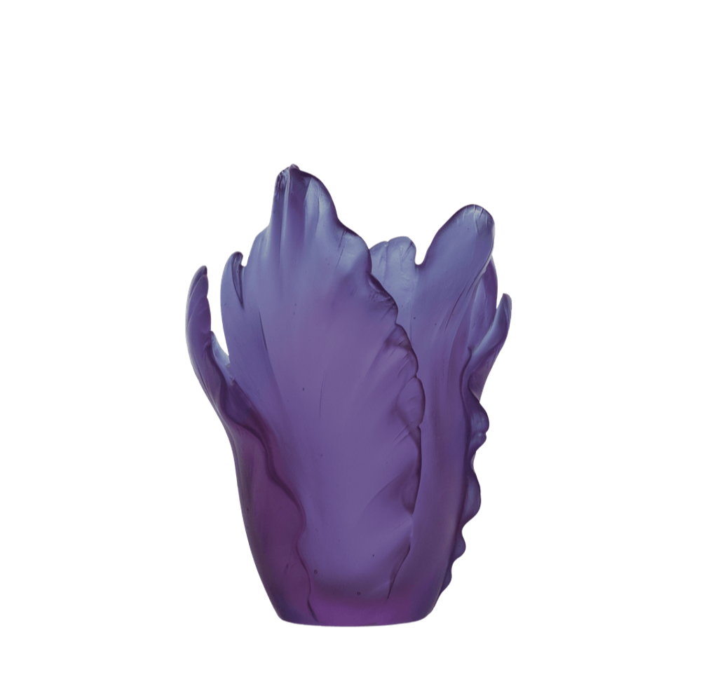 Ваза Tulip фиолетовая, 17 см