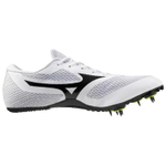 Mizuno X Sprint White Black Track And Field Shoes Unisex Low top