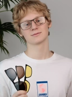 Оправа для очков с магнитными накладками 4в1