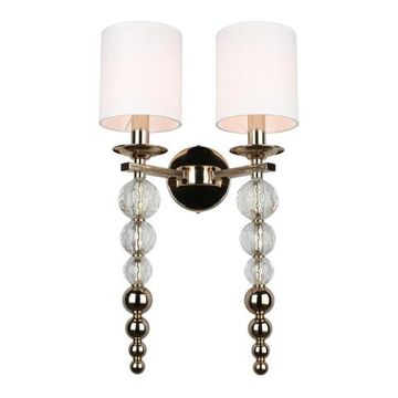 Бра 2*E14 APL.842.11.02 латунь Floretta Aployt