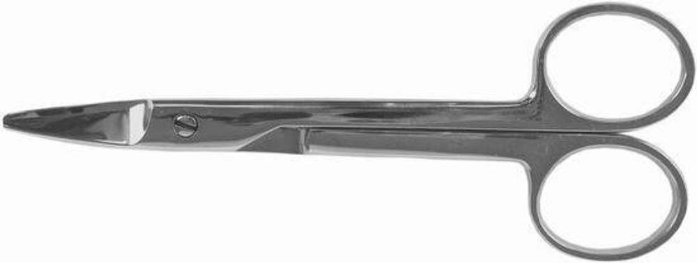 ТМ- Н-151 Ножницы для теменно-воротниковой зоны, 130 мм (НОВОЕ ИСПОЛНЕНИЕ)