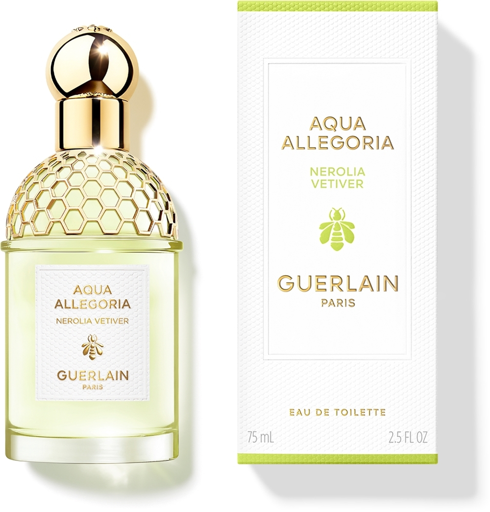 GUERLAIN Aqua Allegoria Nerolia Vetiver Туалетная вода с многоразовым флаконом для женщин