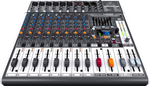 Behringer X1222USB -микшер,4моно,4стер.,6 мик.предусил,2 AUX-шины,процессор эффектов, USB,эквалайзер.