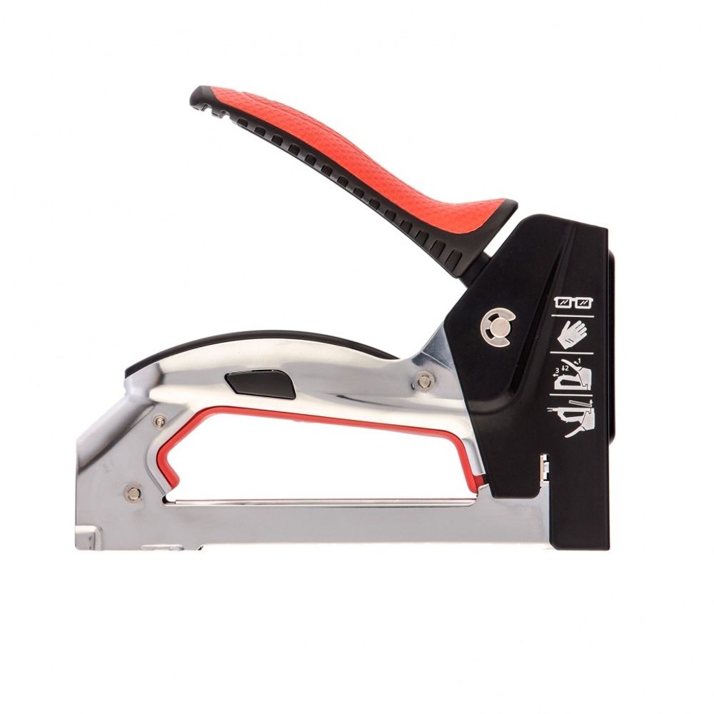 Степлер мебельный, стальной, быстрая загрузка, тип скобы 53, 6-10 мм, PRO// Matrix 40916