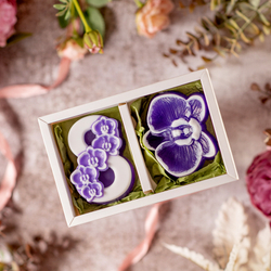 Набор 8 с орхидеей