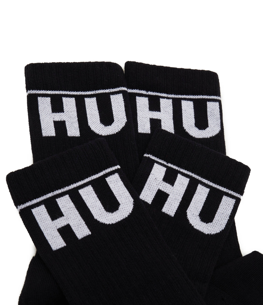 Носки 2 пары QS RIB ICONIC CC Hugo Bodywear - черный(50510647)