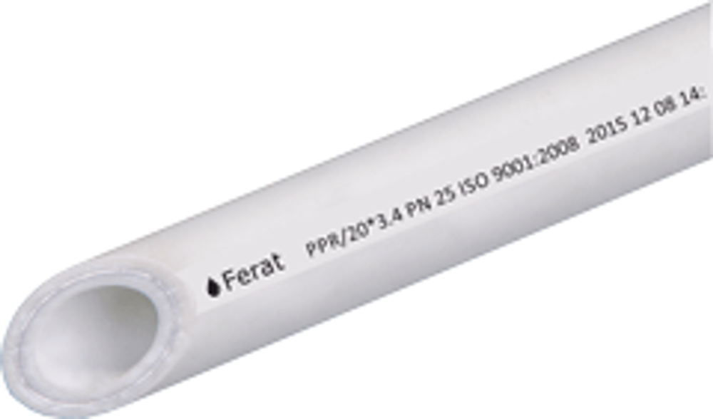 Труба FERAT PPR-AL-PE-RT 40х5.0/2,5 PN25 Stand. 4м Standart 40