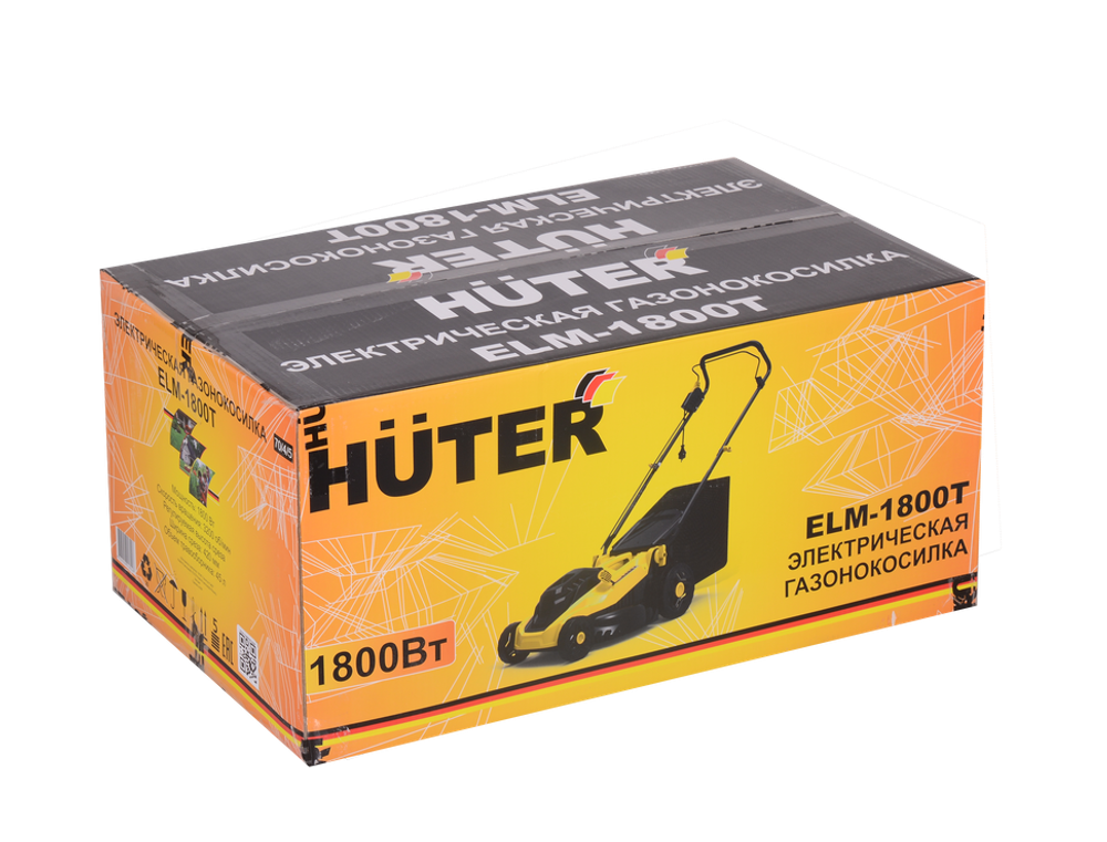 Газонокосилка электрическая HUTER ELM-1800T