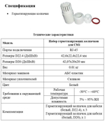 Набор герметизирующих колпачков для Optimus CM1