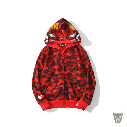 Зип-худи Bape с двойным капюшоном