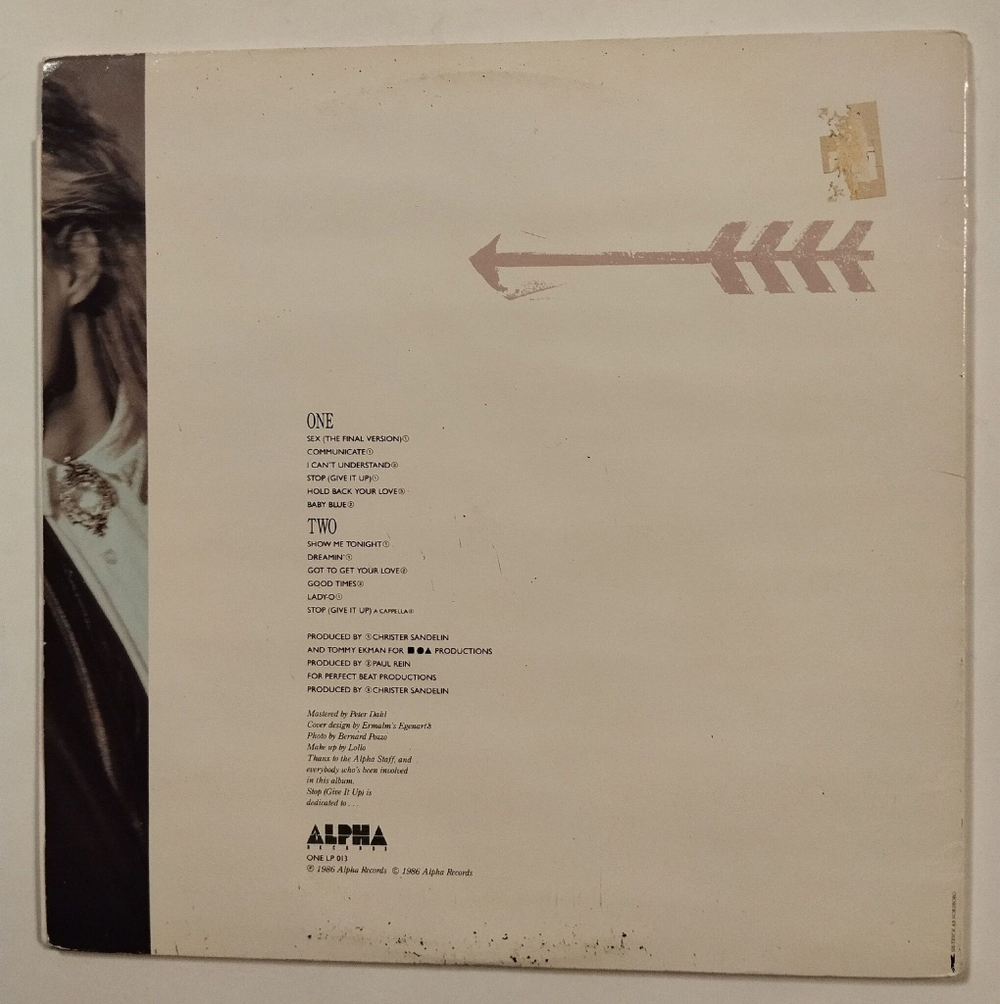 Винтажная виниловая пластинка LP Paul Rein Communicate (Sweden 1986)