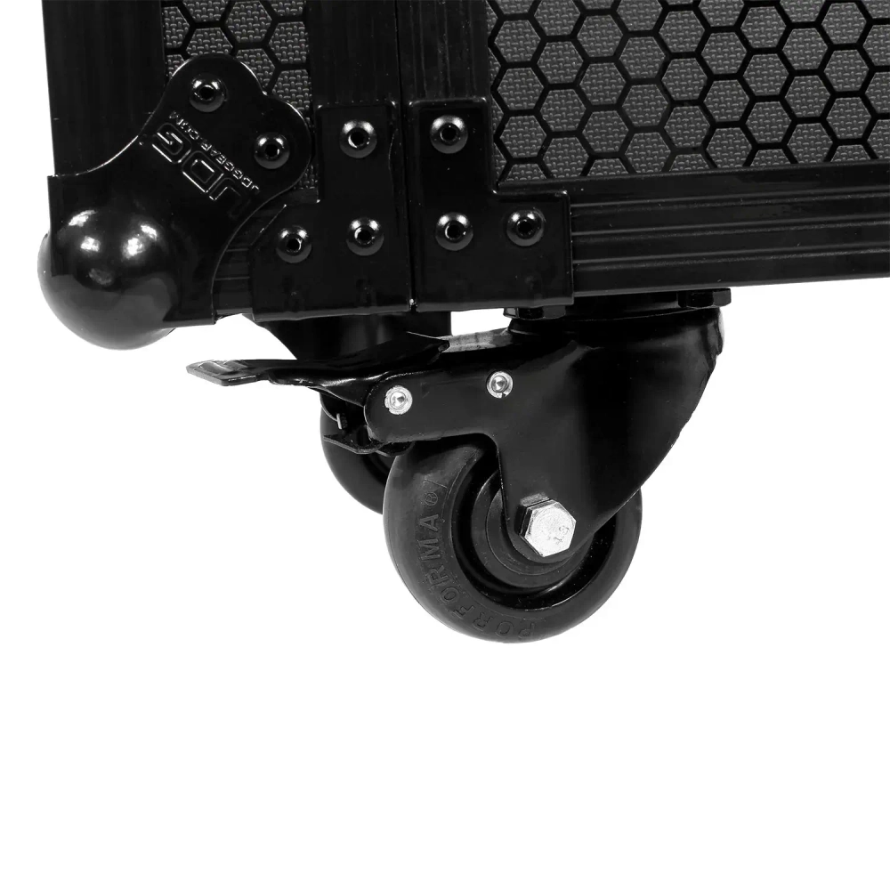 Кейс UDG Ultimate Flight Case 4 CDJ/ Mixer Black Plus (Trolley & Spinner Wheels)