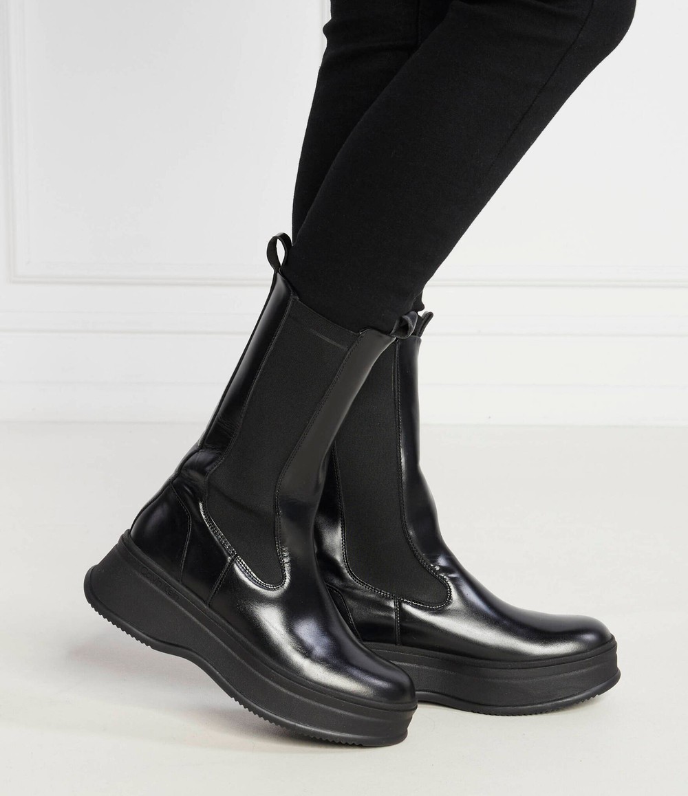 Кожаные челси Calvin Klein - черный(HW0HW01686)