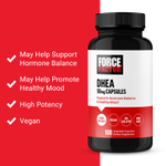 Force Factor, ДГЭА, 50 мг, 100 растительных капсул
