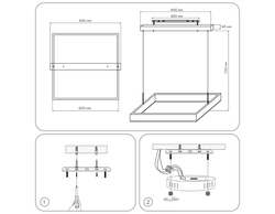 Ambrella Подвесной светодиодный светильник с пультом управления Original FA6626