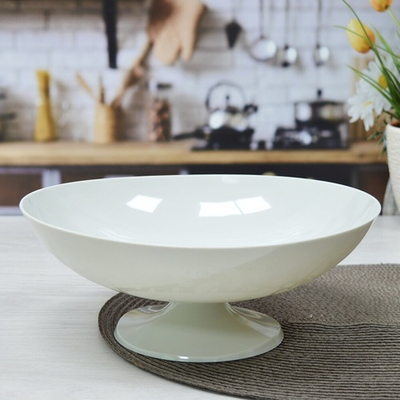 Ваза для фруктов "Люмици", светло-серая