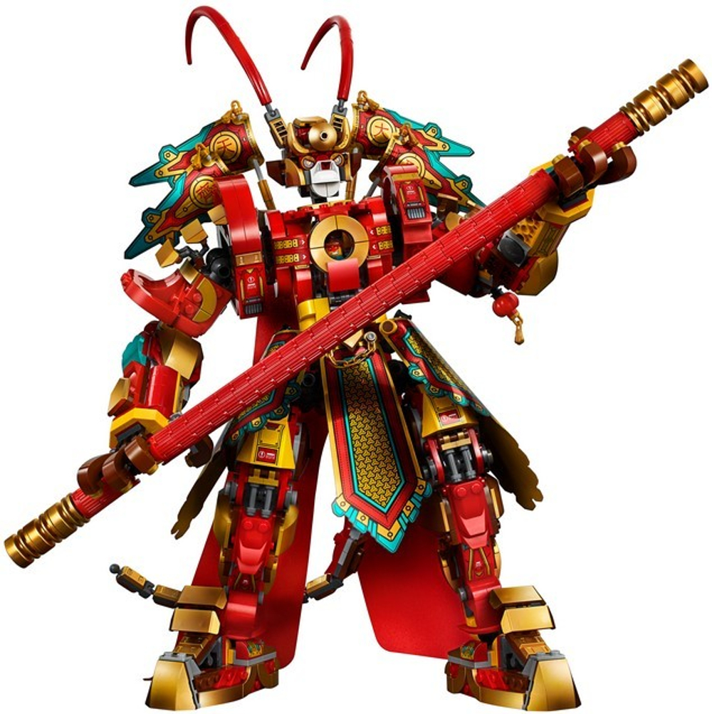 LEGO Monkie Kid: Боевой робот Царя Обезьян 80012 — Monkey King Warrior Mech — Лего Манки Кид