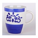 Кружка 360мл Дамаск синий