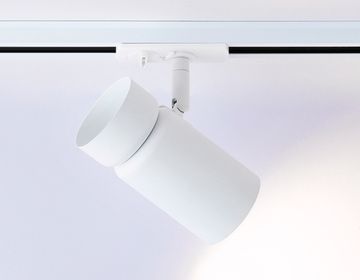 Трековый однофазный светильник со сменной лампой 1*GU10 GL5142 WH белый Track System Ambrella