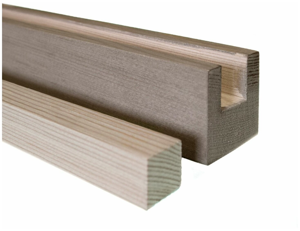 Декоративные рейки из Сосны 40х20мм