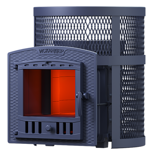 Чугунная печь для бани Искандер 16 (П2) в сетке