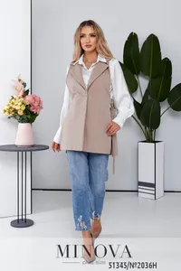 Жилет 2036Н-капучино Minova