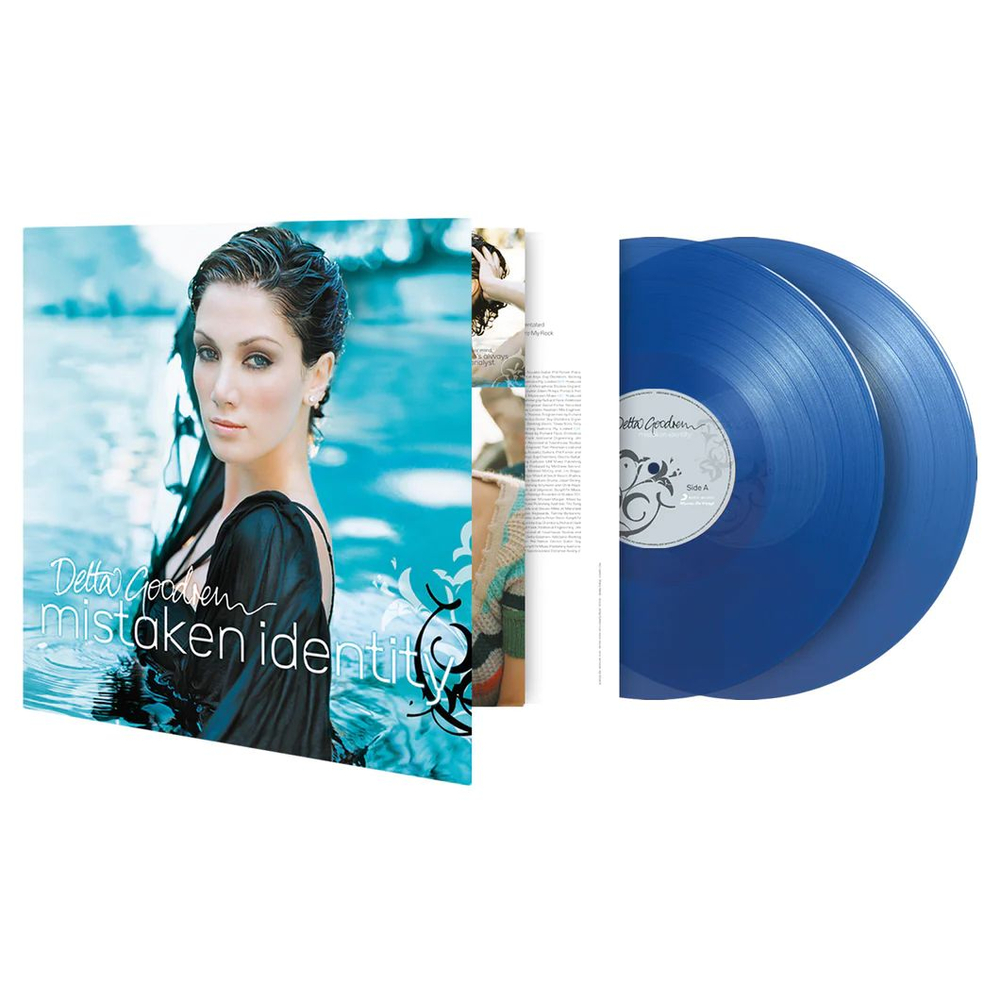 Delta Goodrem - Mistaken Identity - 2000 Cps Translucent Blue 2LP виниловая пластинка