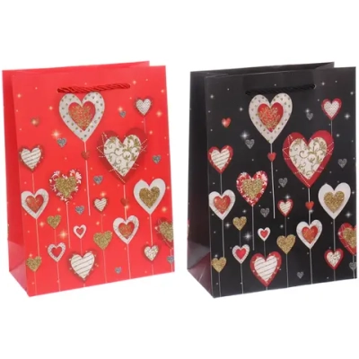 Пакет подарочный «Самой любимой» 18*24*8.5 см, микс