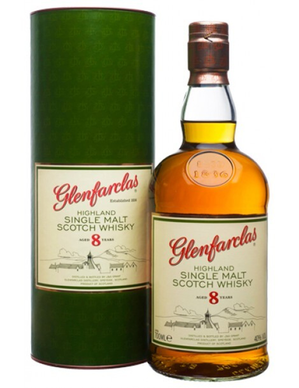 Виски Glenfarclas 8 Years, 0.7 л.